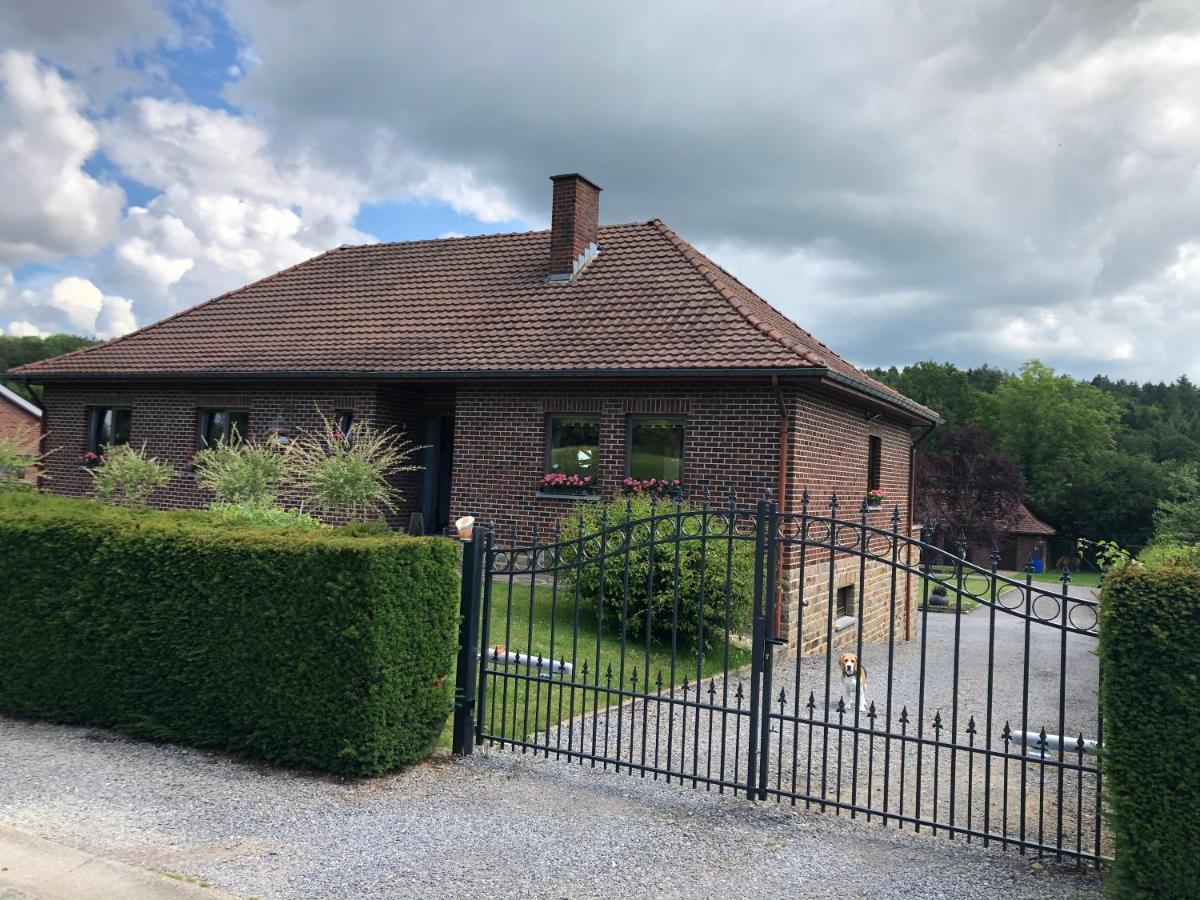Au Refuge Du Speleo Bed & Breakfast Hotton Dış mekan fotoğraf